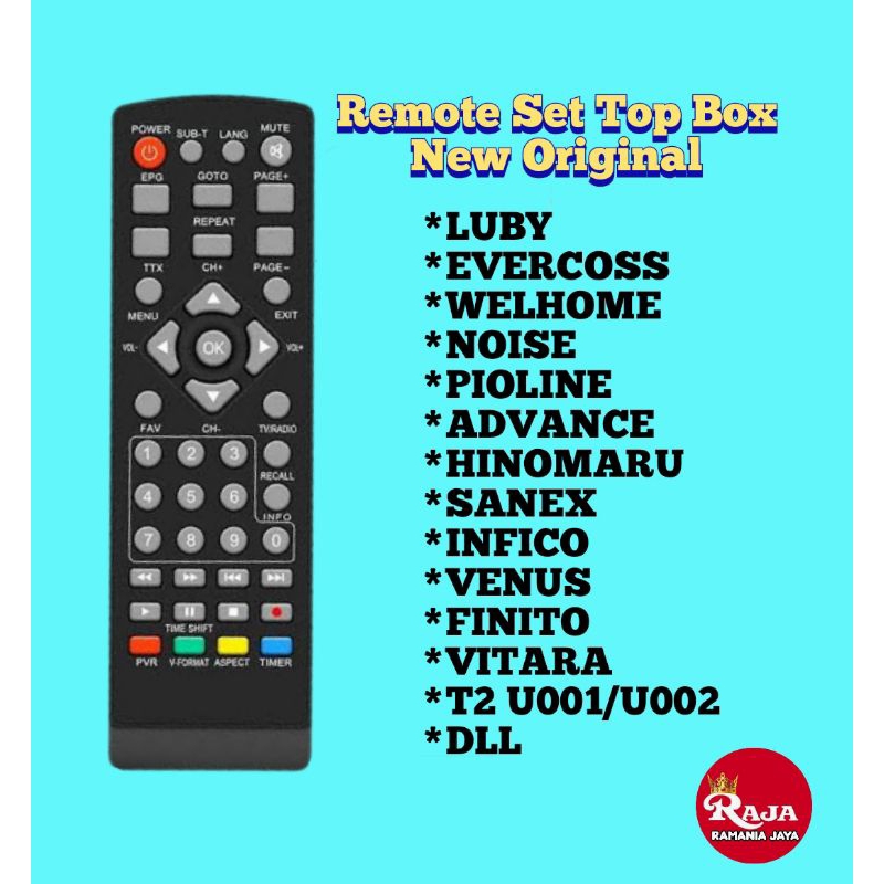 Remote Set Top Box STB New Original