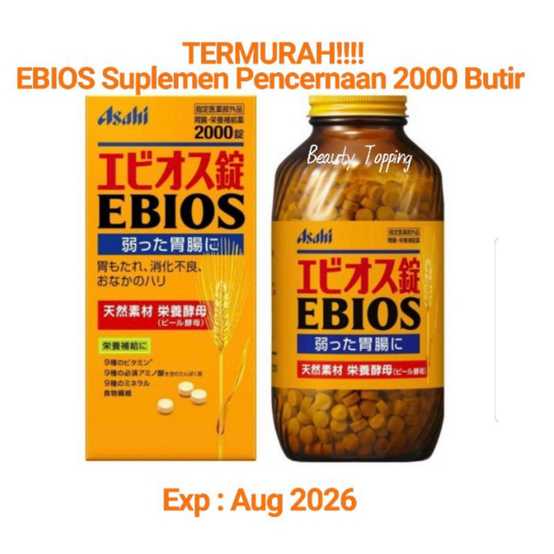 EBIOS SUPLEMEN PENCERNAAN ISI 2000 BUTIR