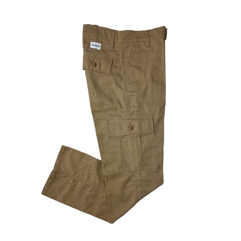 Transworld Celana Cargo Panjang Pria Legular Khaki