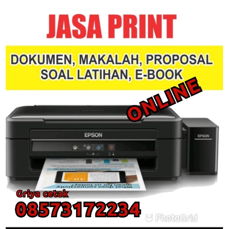 

JASA PRINT / CETAK MURAH / HITAM PUTIH / WARNA HVS 80GSM