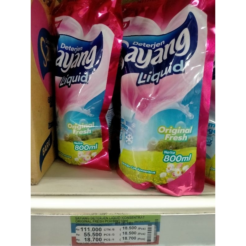 Sayang Detergent Liquid 700ml