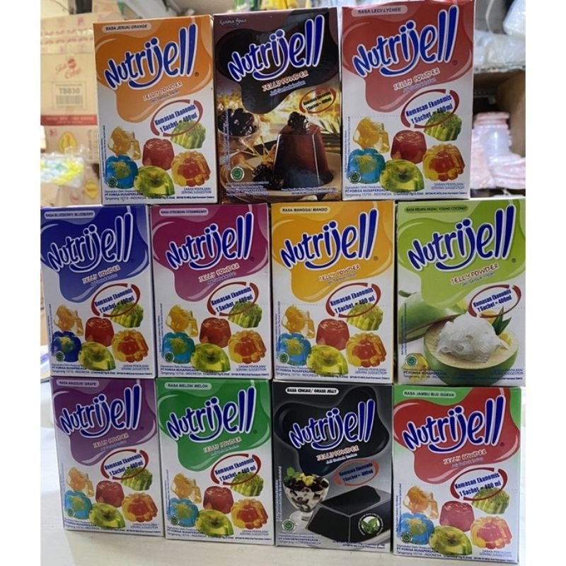 

NUTRIJELL EKONOMIS ANEKA RASA 1BOX (12saset). NUTRIJELL