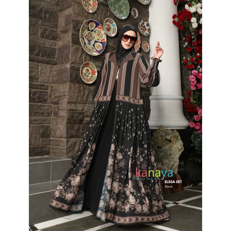 KANAYA/Elesa set by Kanaya/set syari/set mewah/set elegant