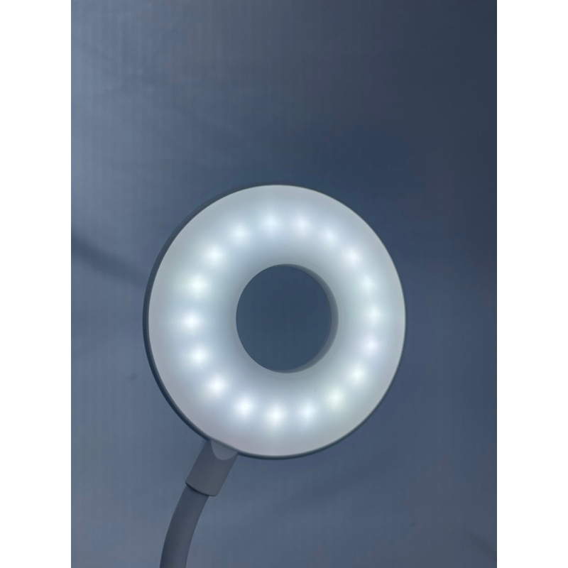 [OBRAL RIJEK] Lampu Baca LED Clip Circle Adjustable Cool White 2W - YG-T102