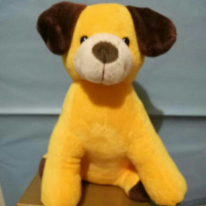 Boneka anjing kuning xl