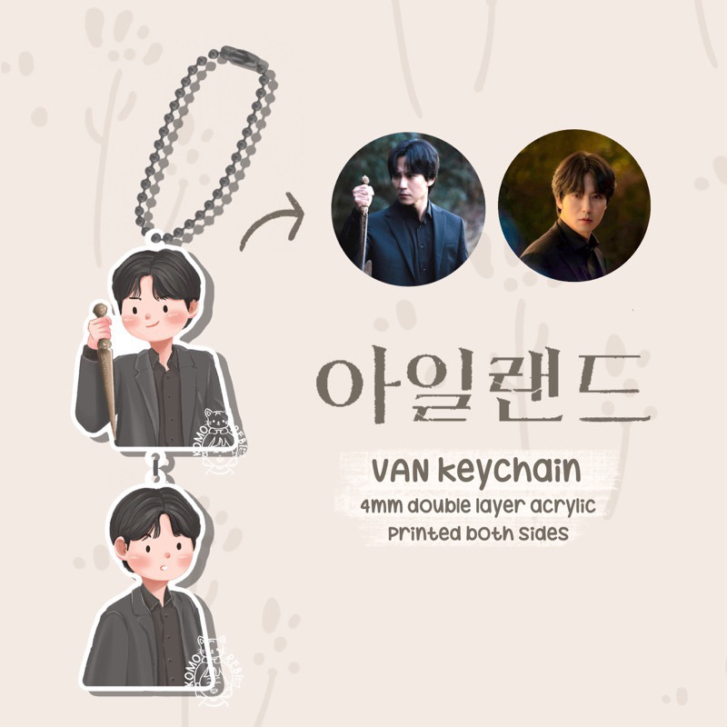 Island KDRAMA Merch / Cha Eun Woo / Kim Nam Gil / Lee Da Hee