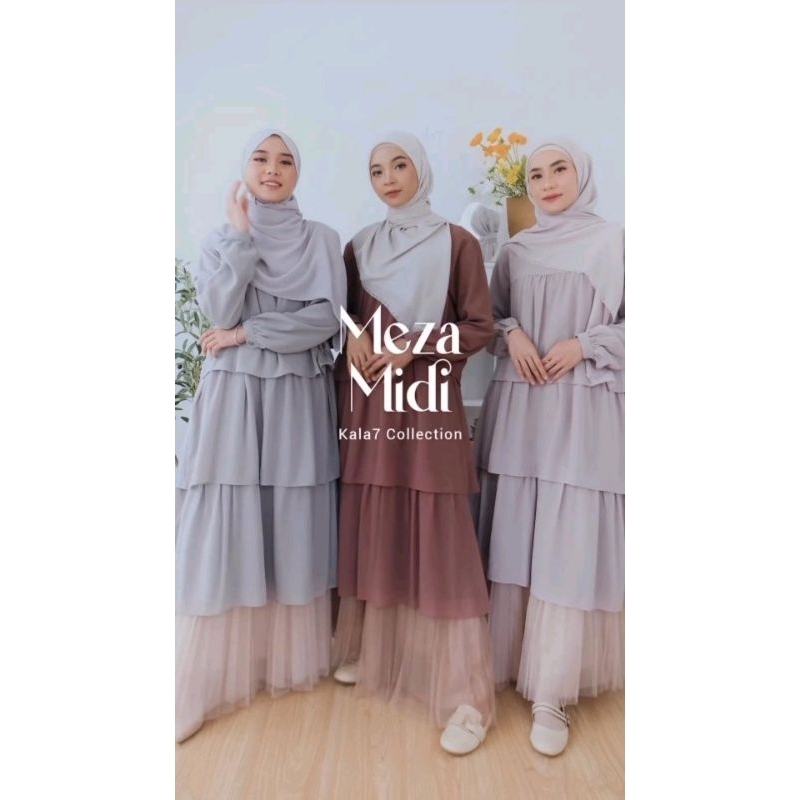 MEZA MIDI DRESS