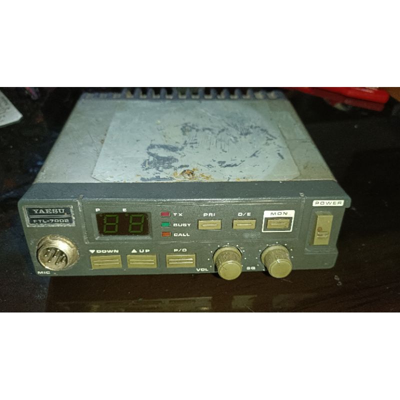 Rig Yaesu FTL7002 UHF FTL 7002 Bekas Hidup Saja