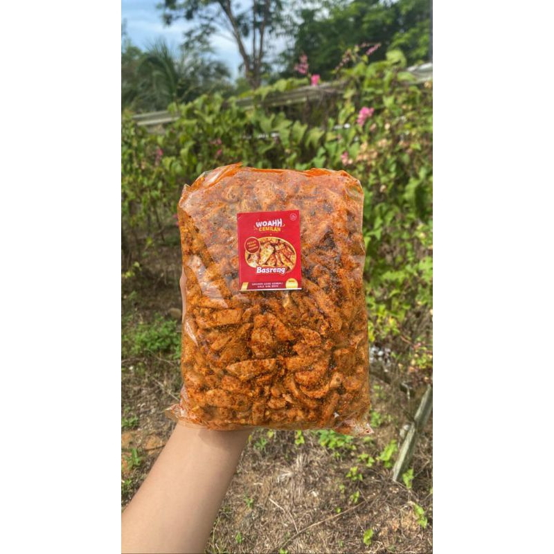 

basreng premium pedas daun jeruk 500 gram