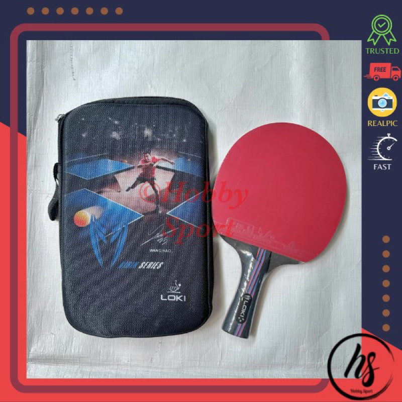 Bat Pingpong Loki Kirin X3 3-Star Cover Bet Bad Ping Pong Tenis Meja