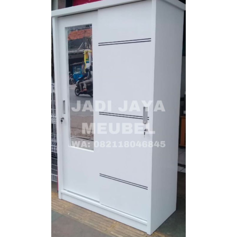 Lemari Pintu Sliding (Teakblock)