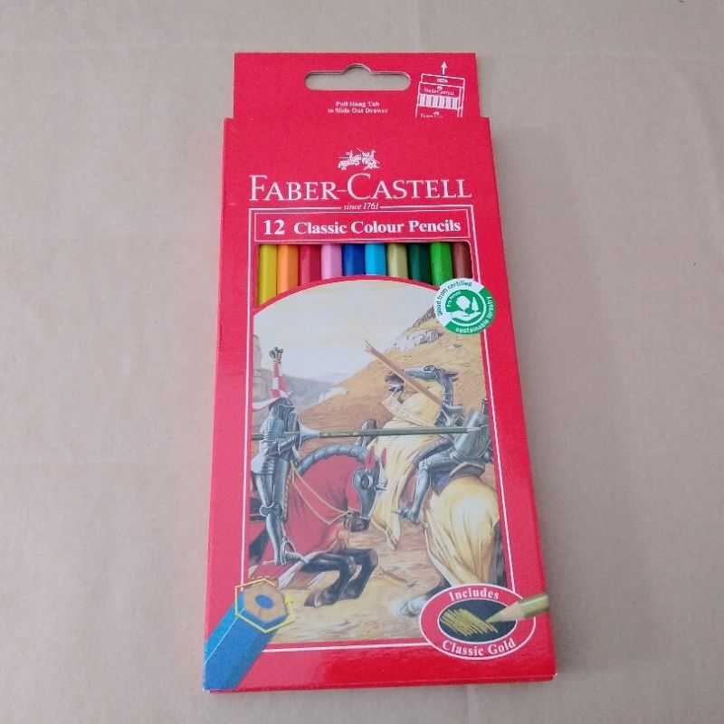 

Pensil warna 12W Faber-Castel
