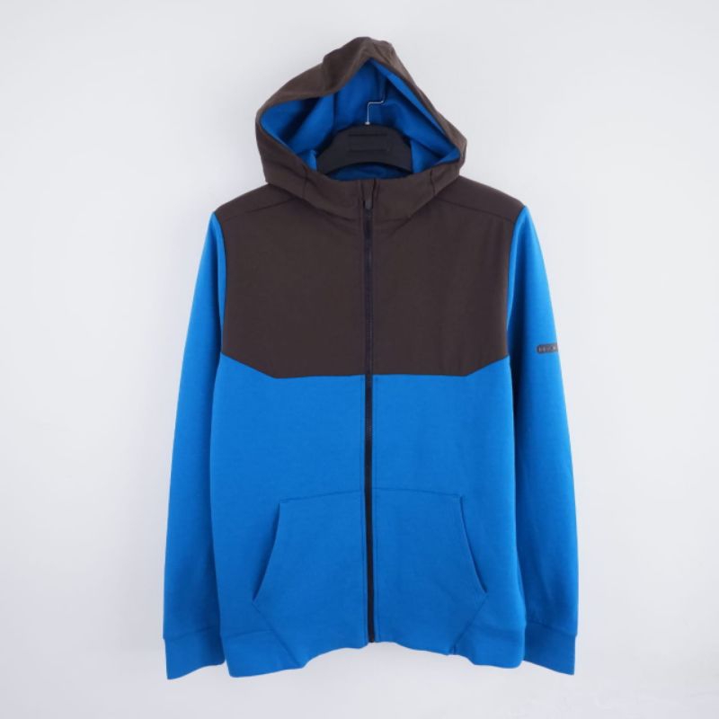 Un Ar Men Unstoppable Knit Fullzip Hoodie Blue ORIGINAL