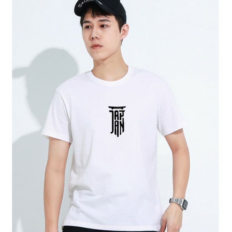 [ORANGE OFFICIAL]Kaos Pria Distro/JAPAN/Kaos Oblong Cowok Cotton Combed