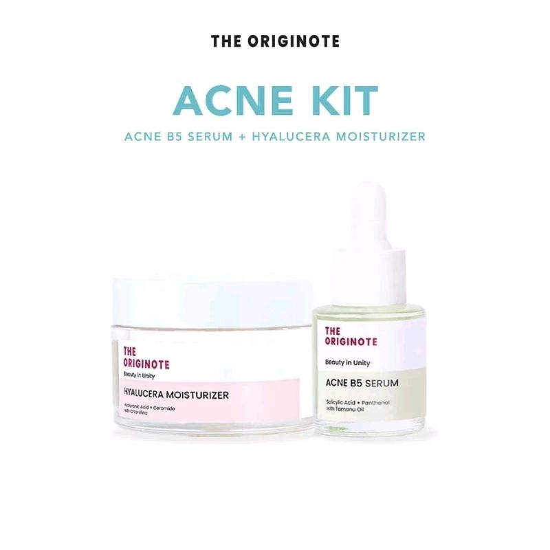 THE ORIGINOTE PAKET ACNE/ MOISTURIZER + ACNA B5 SERUM THE ORIGINOTE