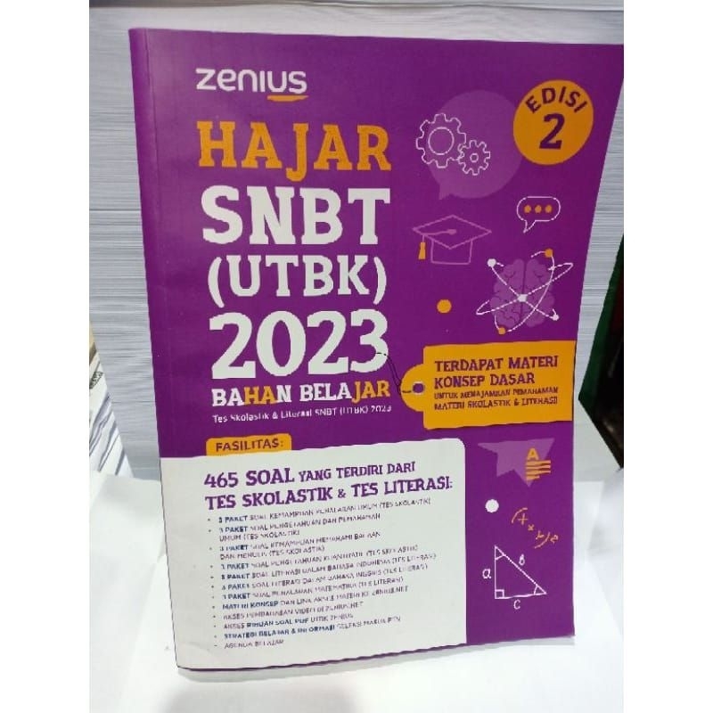 Buku Hajar SNBT-UTBK Lengkap 2023 Zenius