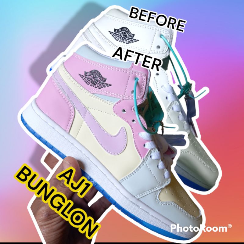 SEPATU AJ1 HIGH BUNGLON KUALITAS PREMIUMADE IN VIETNAM