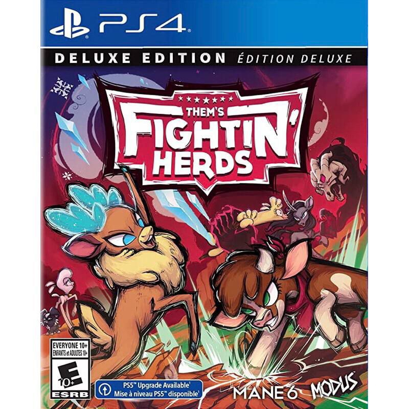 PS4 PS5 Them's Fightin' Herds Full Game Digital Downlaod PS4 &amp; PS5