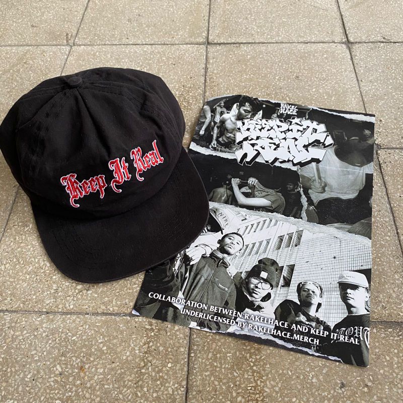 snapback KEEP IT REAL  by rakelhace