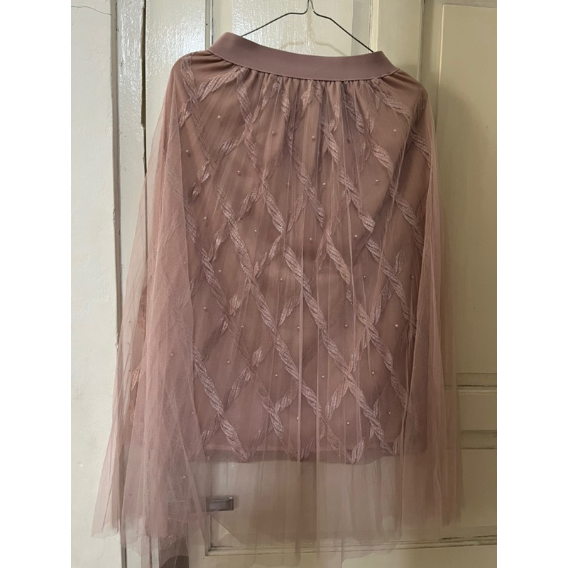 Rok Skirt Bangkok Plisket Organza