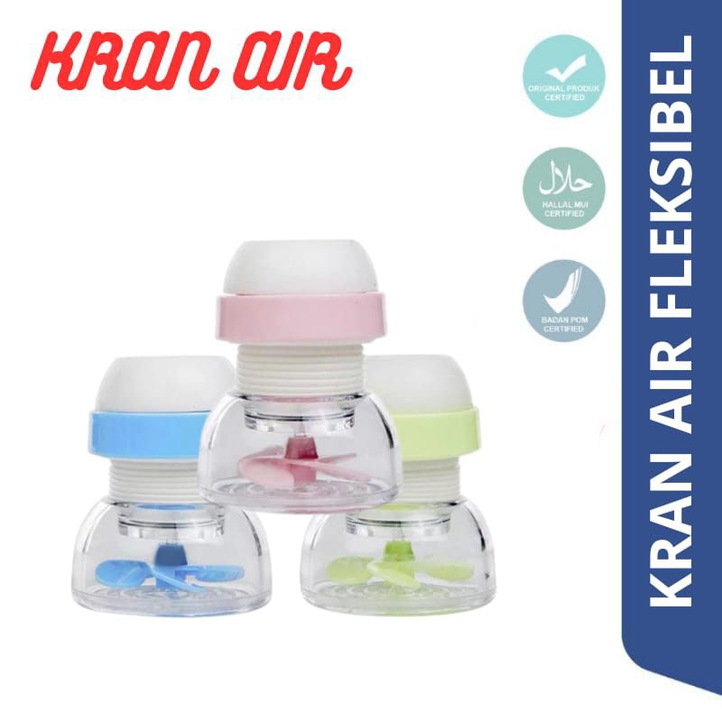 KRAN Air Fleksibel - Sambungan Kran Fleksibel Penghemat Air