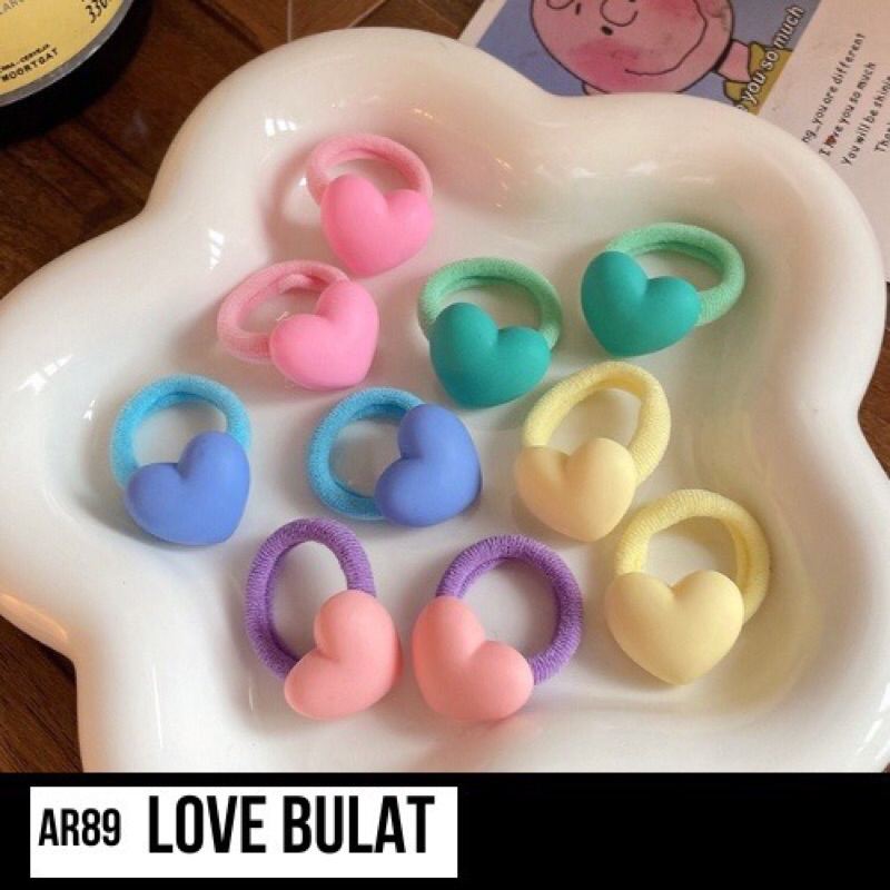 (ISI 10 PCS) KUCIR RAMBUT ANAK GAYA KOREA MOTIF DAN MODEL LUCU/ kucir anak karakter