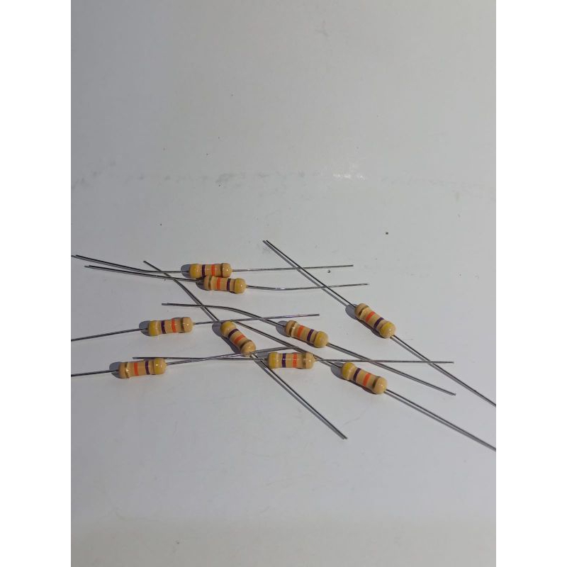 Resistor R 1/2 watt Berbagai Ukuran PER BIJI