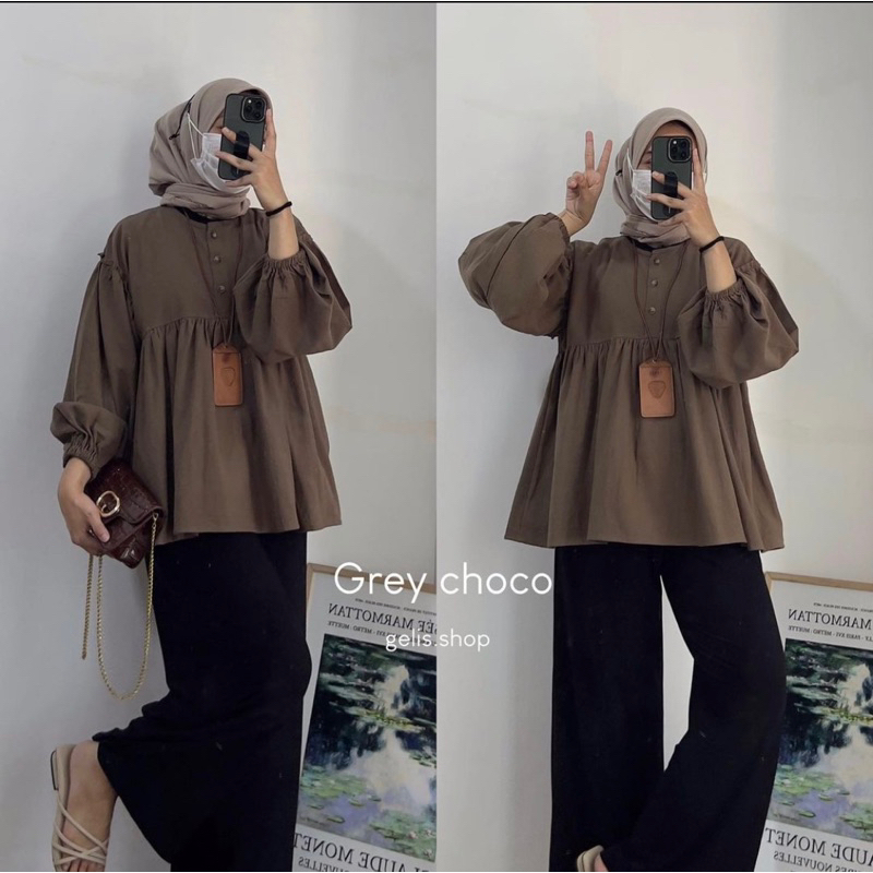 DIANA TOP BLOUSE BY GELIS.SHOP