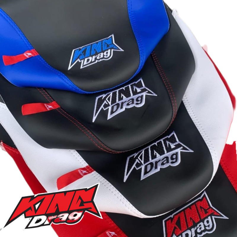 KULIT JOK KING DRAG BORDIR NMAX // VARIO // AEROX // BEAT // SCOOPY