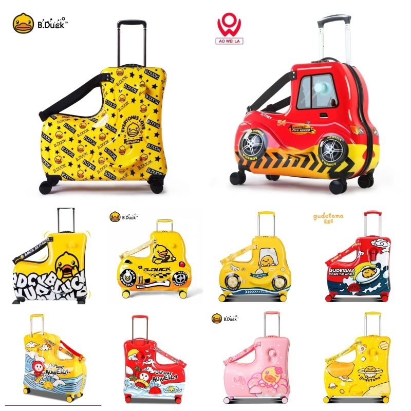 Bagasi Koper Suitcase anak-anak ORIGINAL B.DUCK L 20 inch 24 inch