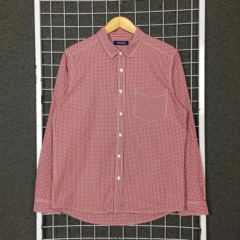 Kemeja Lengan Panjang Pria Denizen . SDA 01182 Second Bekas Preloved