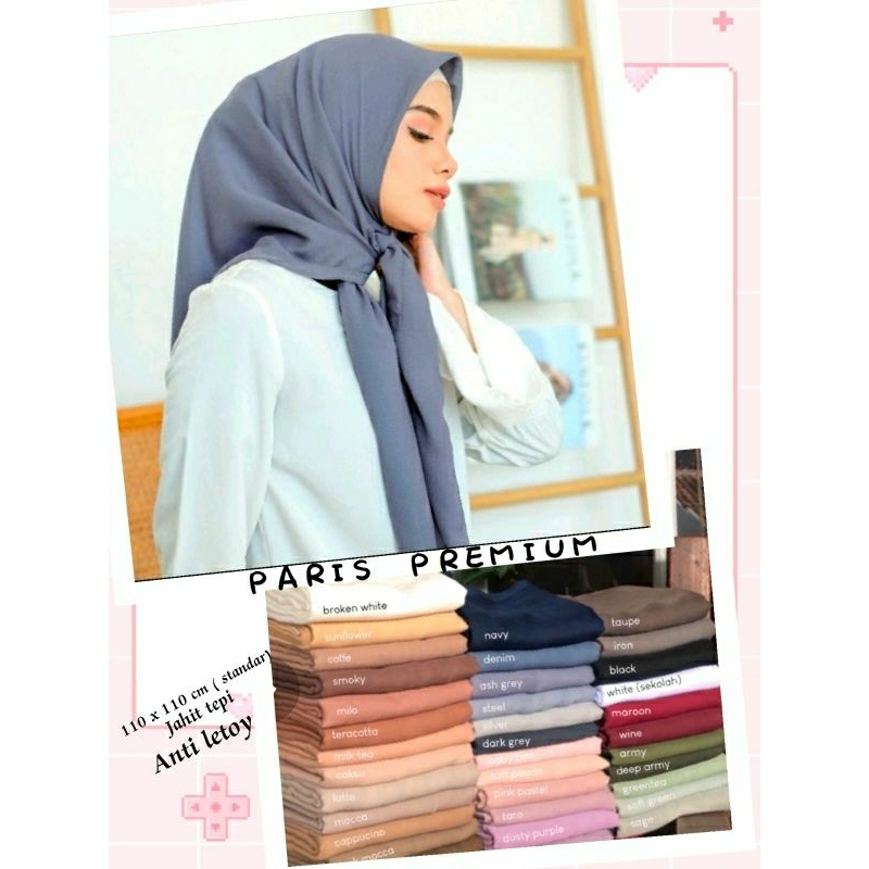 JILBAB PARIS PREMIUM ANTI LETOY. part 1