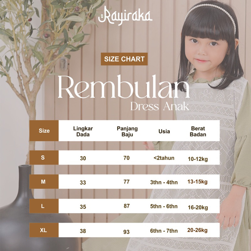 SARIMBIT BAJU LEBARAN KELUARGA | REMBULAN SERIES