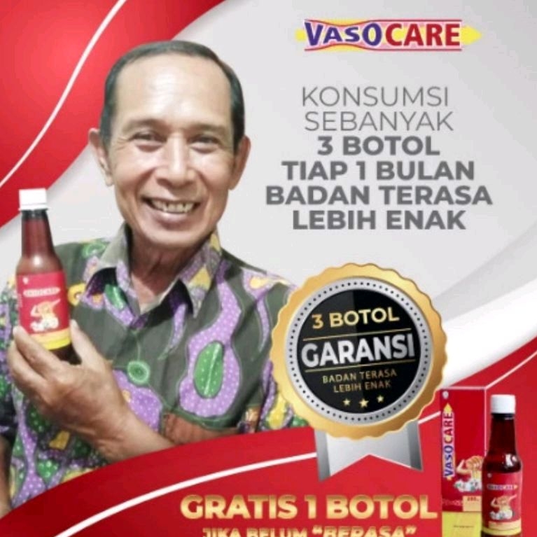 MJS VASOCARE 280 ml Obat Jantung Kolestrol Pembuluh darah Jus Herbal