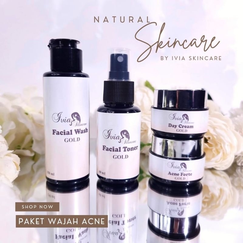 IVIA PAKET ACNE IVIA SKINCARE PAKET ACNE