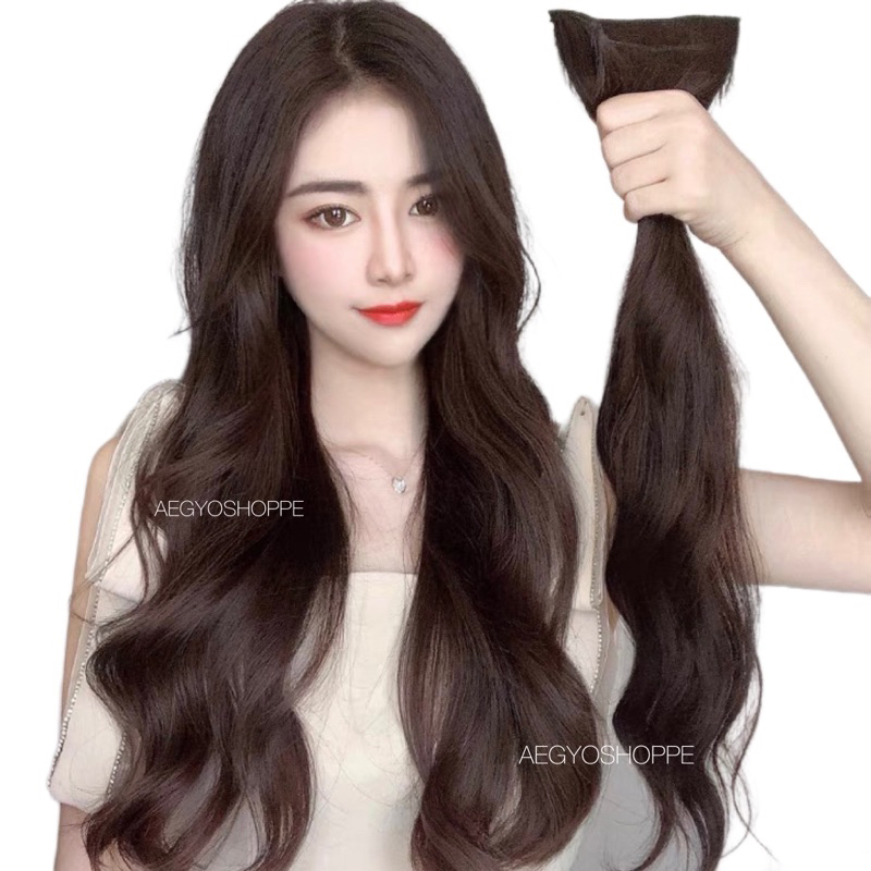 Hairclip korean 3 layer 60 cm (3 lembar) / hair clip korea 845A 845B 845W