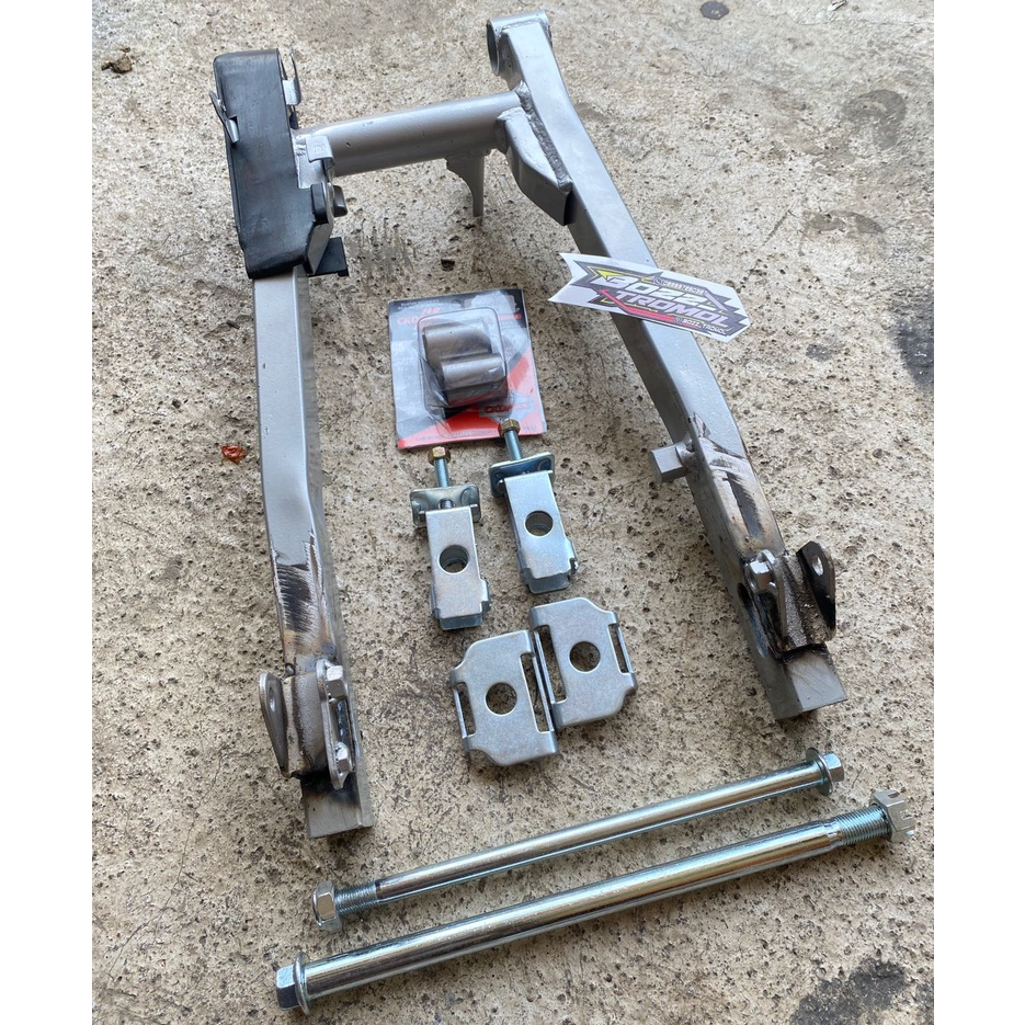 Arm kaze pnp cb SILVER tebal bagus set  tebal swing arm kaze pnp GL100 GL PRO mp termurah