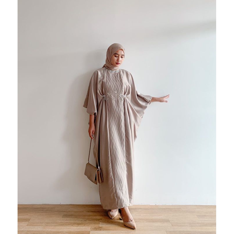 Kaftan Gamis big size / Kaftan Payet / Kondangan / Party / Pesta / Lebaran