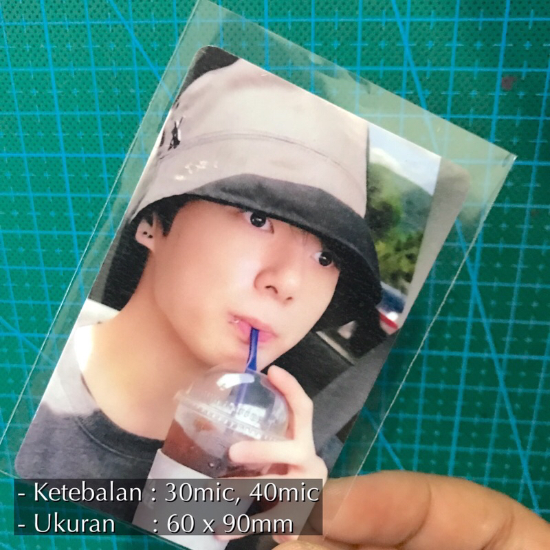 [READY STOCK] CARD SLEEVES PLASTIK PELINDUNG PHOTOCARD / FOTO INSTAN