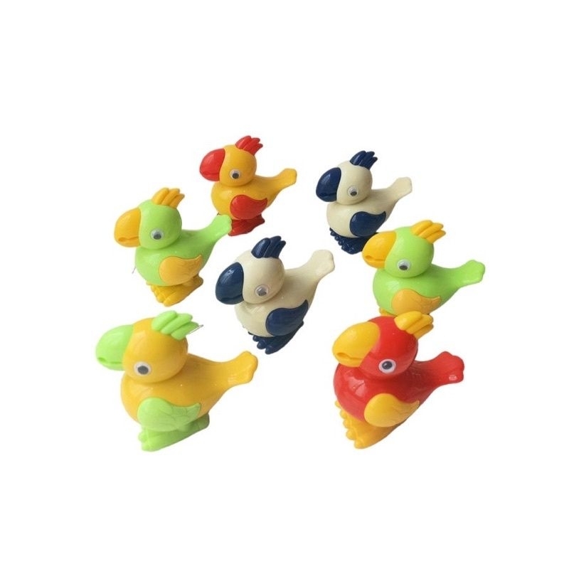 Mainan Anak Burung Beo Bisa Putar & Berjalan / Mainan Anak Burung Beo / Burung Beo Mainan / Mainan A