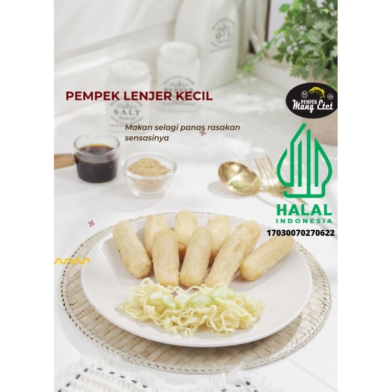 

PEMPEK PALEMBANG PEMPEK LENJER KECIL ENAK + CUKO 150 GRAM