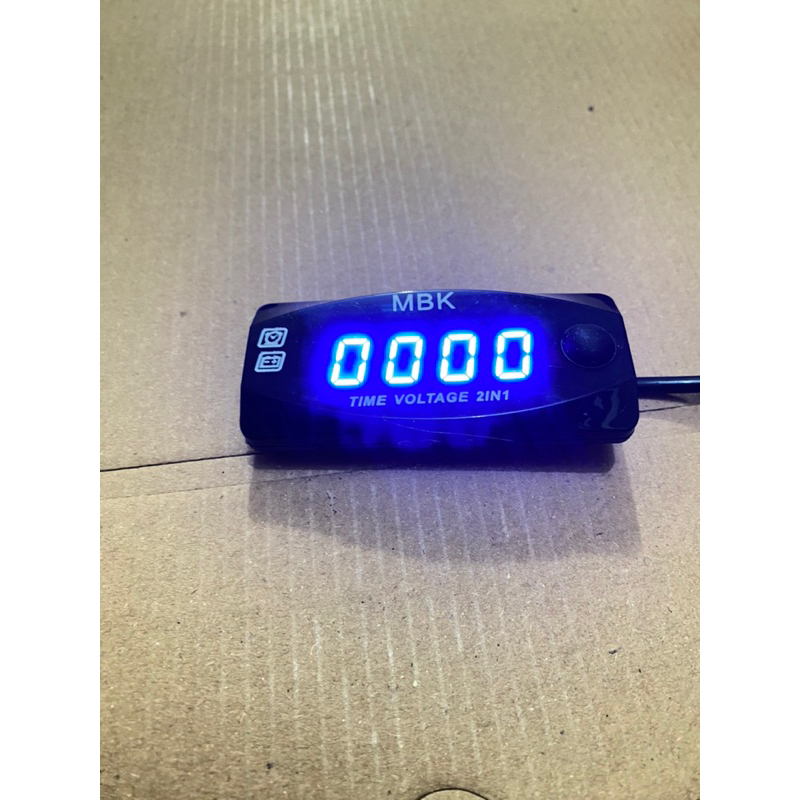 Voltmeter Volt Meter ACCU Aki 2 in 1 Mini 2 12V Universal Semua Motor Bisa anti air y bosku