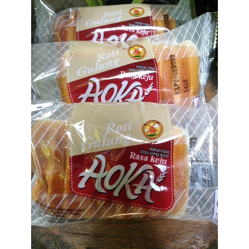 

ROTI GULUNG AOKA RASA KEJU DAN COKLAT ECER.