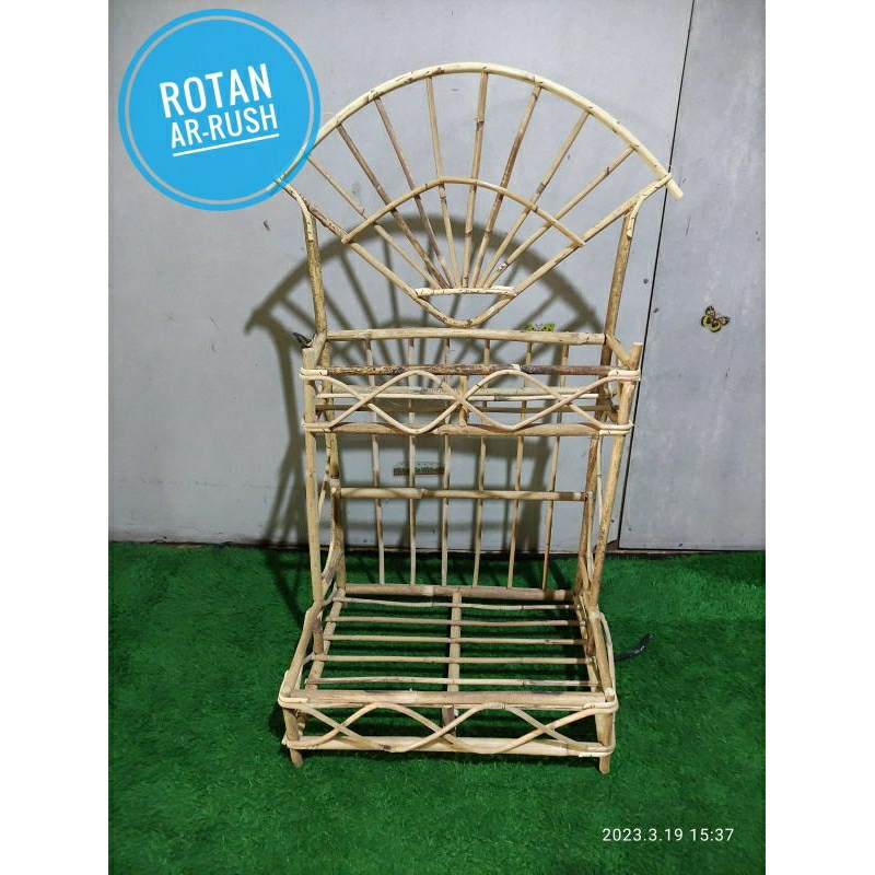 keranjang parcel rotan kotak susun Besar