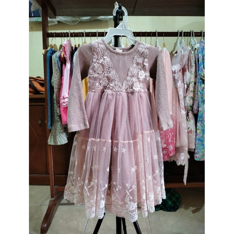 Dress anak tutu preloved
