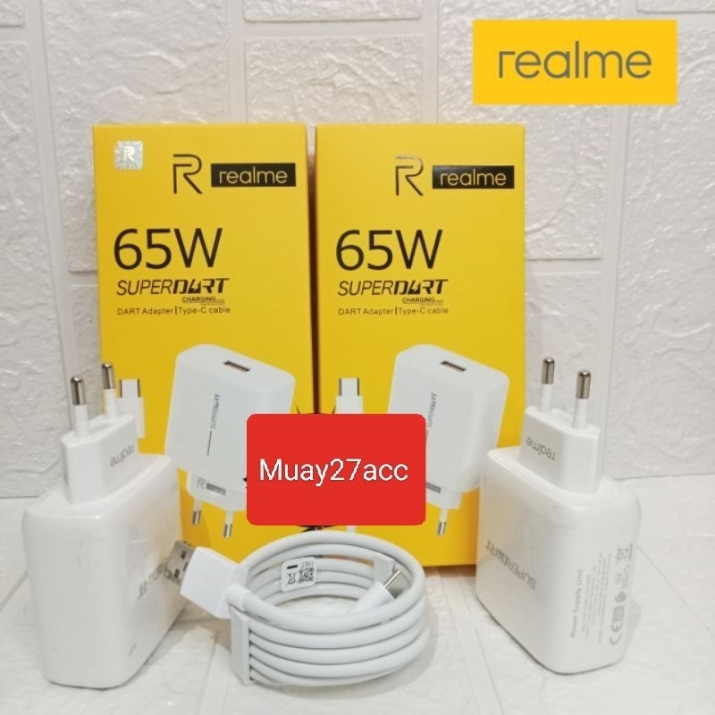 CASAN CHARGER HP REALME/C11/C12/C15 C20/C21/C21Y/ CHARGER 65WT