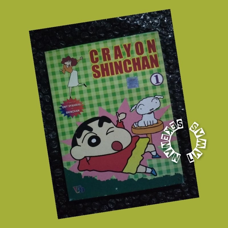 VCD Crayon Shinchan 1 /Original /Bahasa Indonesia