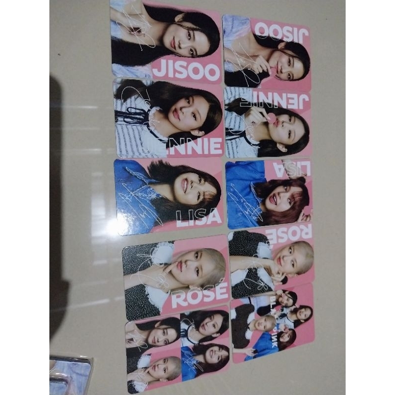 OREO X BLACKPINK PHOTOCARD OFFICIAL