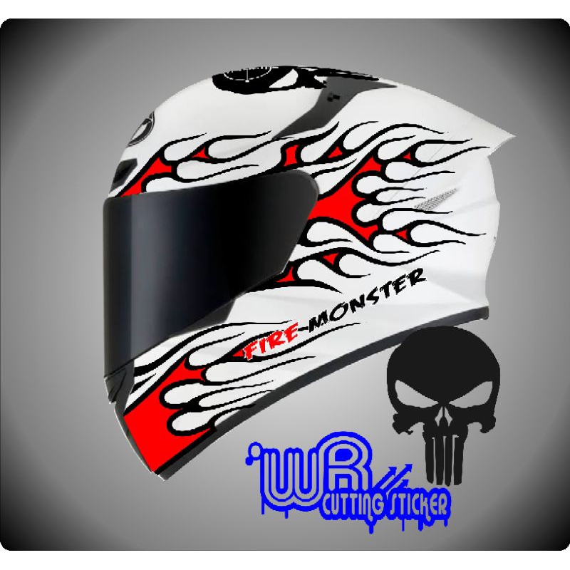 stiker helm stiker cutting helm api