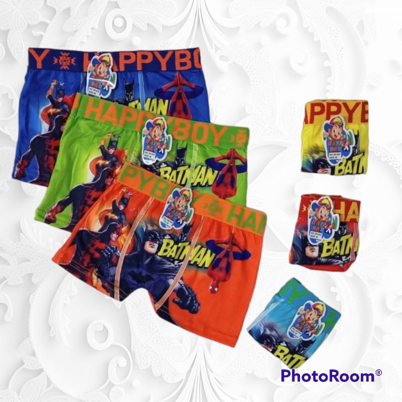 Celana dalam boxer anak laki laki Lusinan